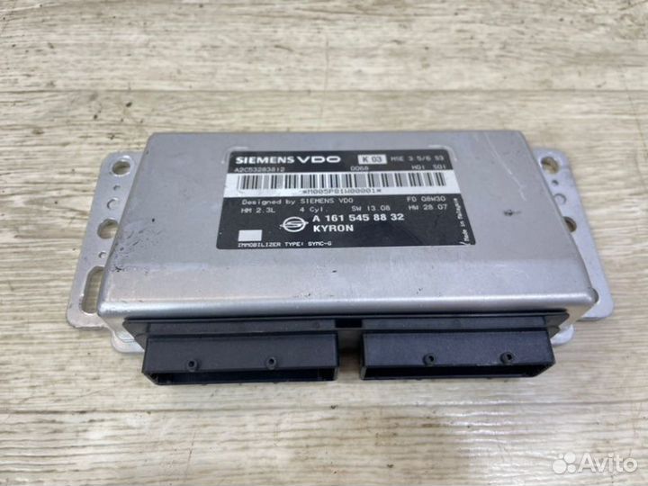 Блок управления двигателем Ssangyong Kyron