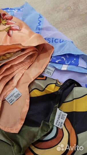 Павлопосадский платок шелк шерсть