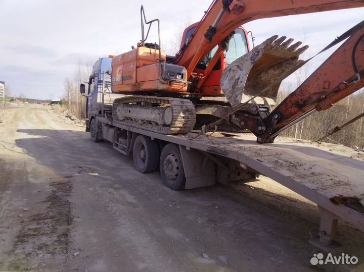 Фура трал перевозка негабарита