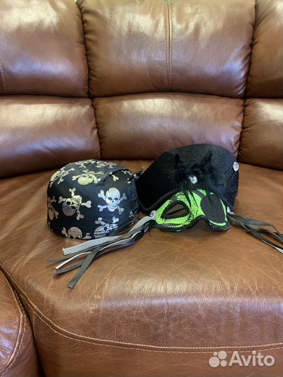 Пиратская шапка и маска