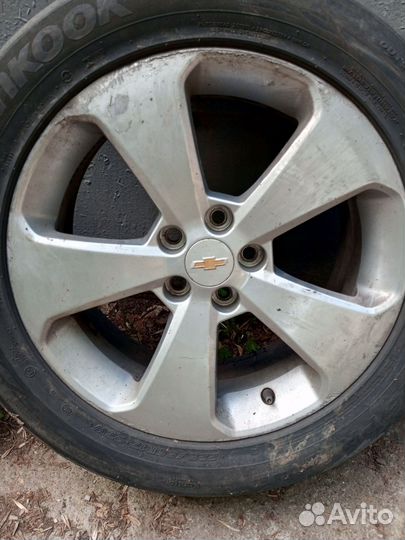 Литые диски r17 на chevrolet cruze