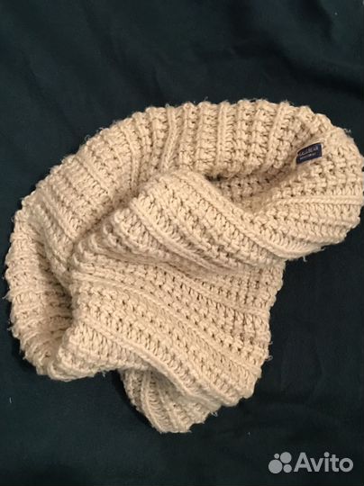Шарф снуд бежевый pull&bear