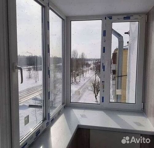 Остекление лоджии 3100х1500 (под ключ)