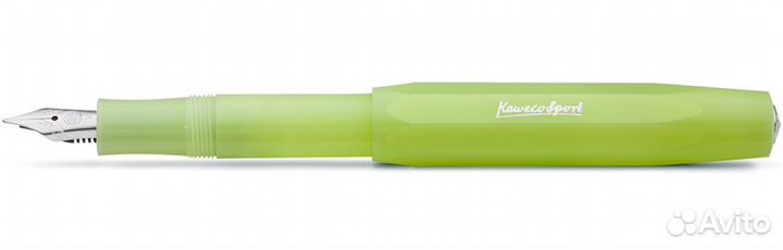 Перьевая ручка Kaweco Frosted Sport EF 0.5мм лайм