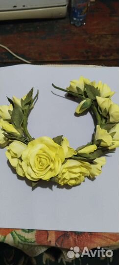 Ободок ручной работы