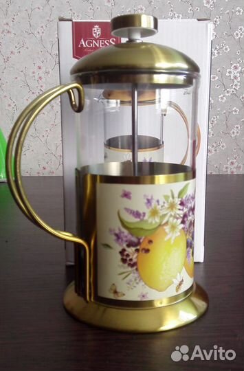 Френч пресс новый