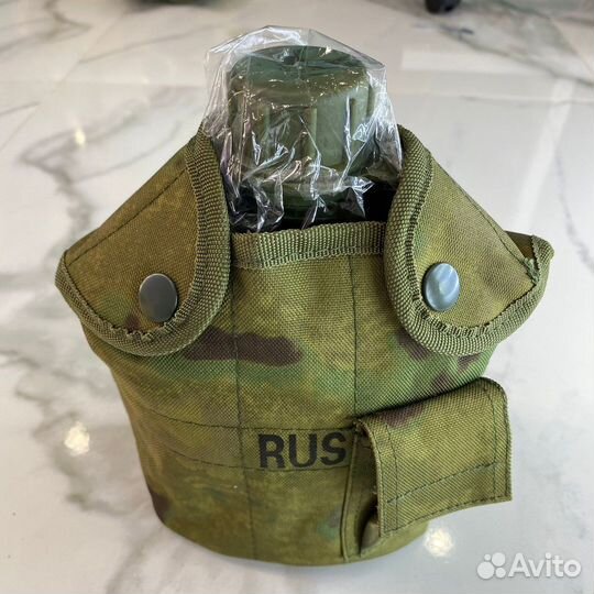 Фляга армейская с чехломи котелком