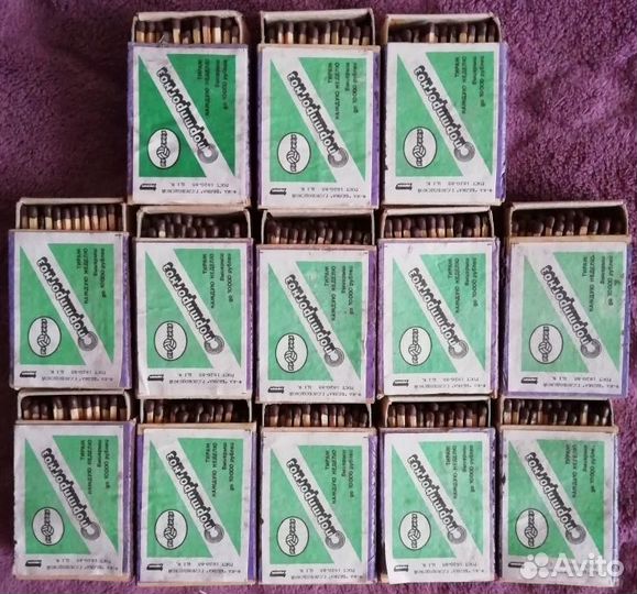 Спички СССР ф-ка 