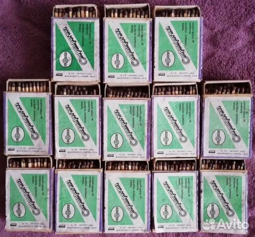 Спички СССР ф-ка 