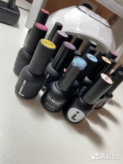 Гель лаки для маникюра набор