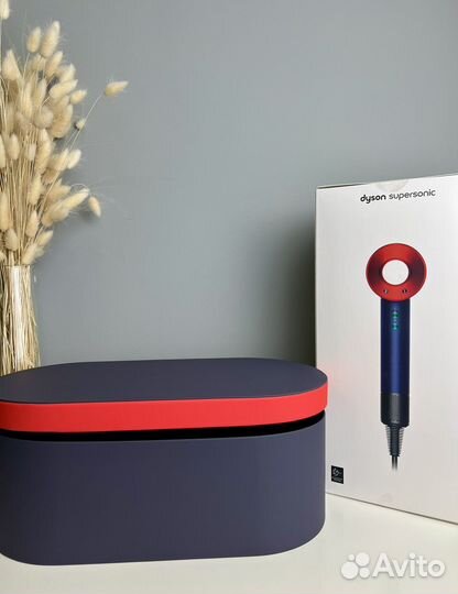 Фен dyson supersonic hd15 в кейсе prussian blue