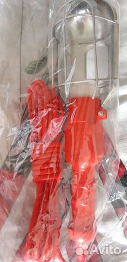 Переносная лампа Шнур 5м новая с выключателем