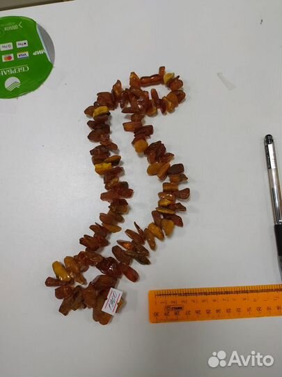 Бусы янтарь СССР