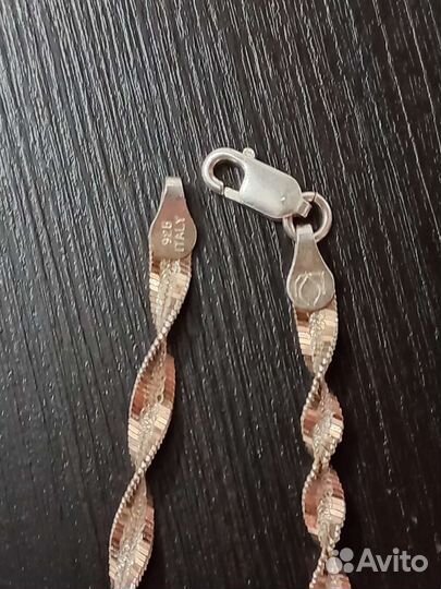 Цепь серебро 925пр