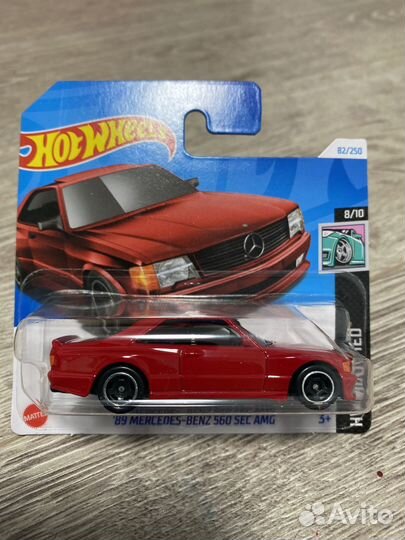 Hot wheels mersedes benz 560 sec amg