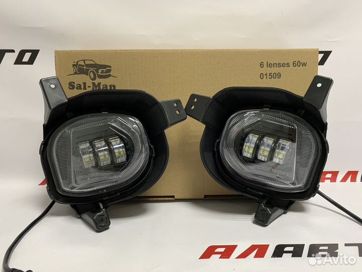 Противотуманные фары для Hyundai Solaris 2