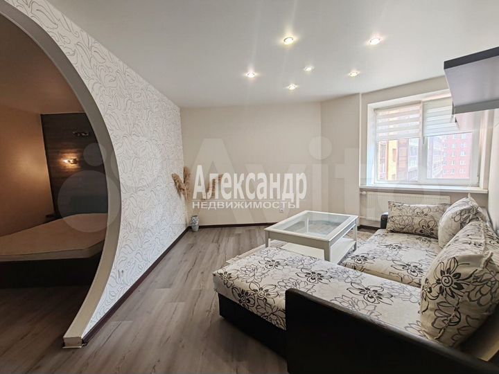 2-к. квартира, 43,5 м², 11/16 эт.