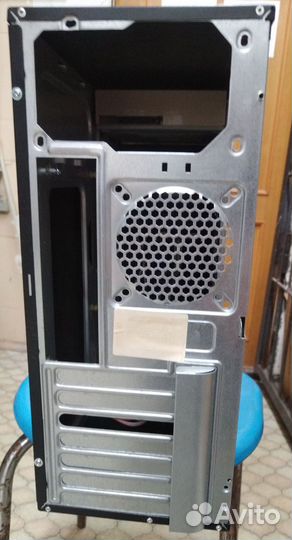 Корпус для компьютера atx черный с двд приводом