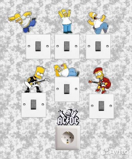 Интерьерные наклейки, наклейки в детскую, подарки