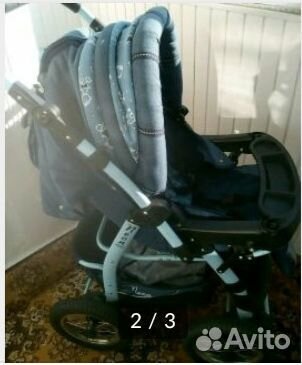Коляска детская трансформер зима лето