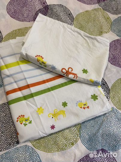 Постельное белье IKEA много