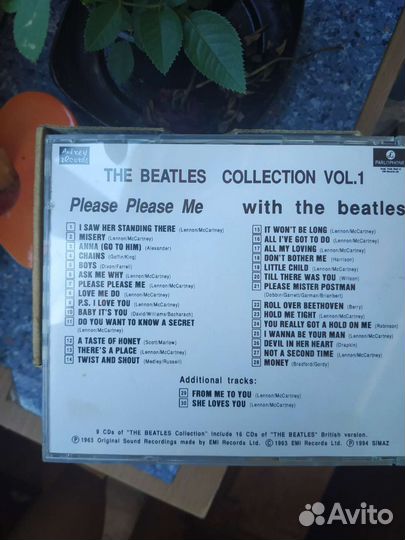 Коллекция cd дисков the Beatles