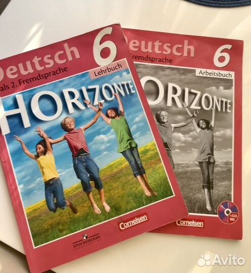 Учебник и рабочая тетрадь немецкий 6 класс