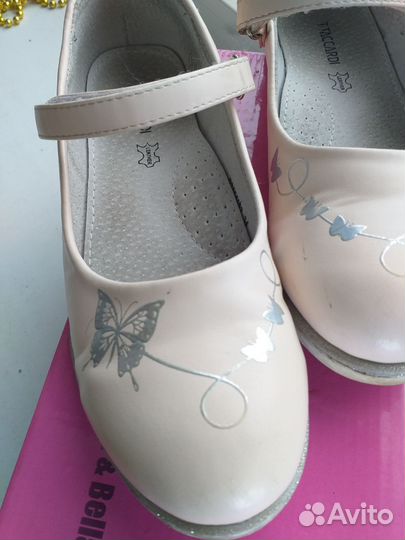 Туфли на девочку 34 размер