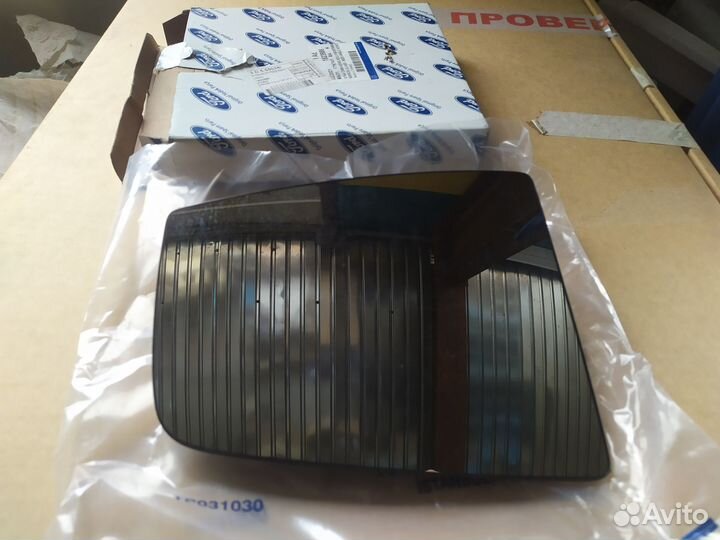 Стекло зеркала электрического левого ford transit