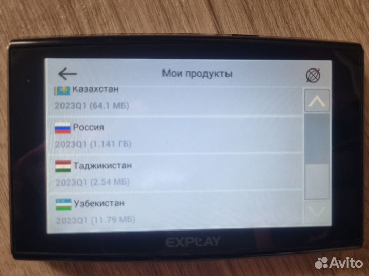 GPS-навигатор explay (2в1) Карта 2023 г