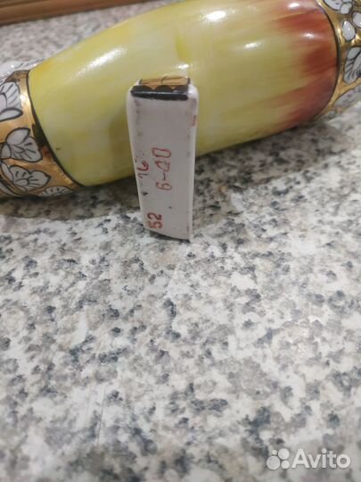 Статуэтка керамика СССР Рог изобилия или охотничий