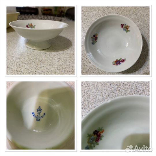 Фарфоровая посуда СССР