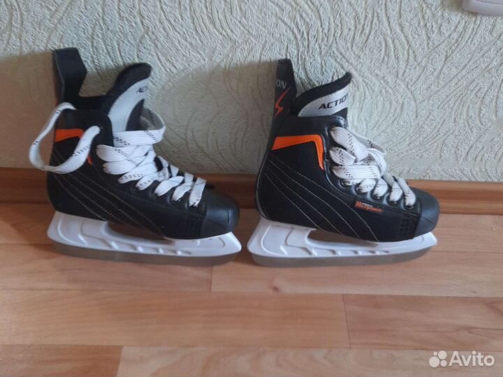 Коньки 34р и кеды 33р