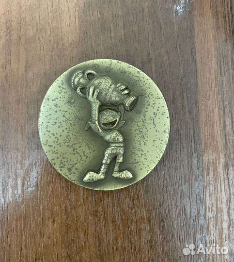 Настольная медаль. Чемпионат Европы по футболу