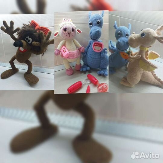 Вязаные игрушки на заказ