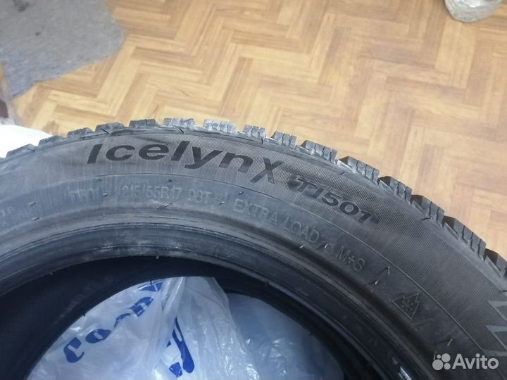 Зимняя резина шипованна r17