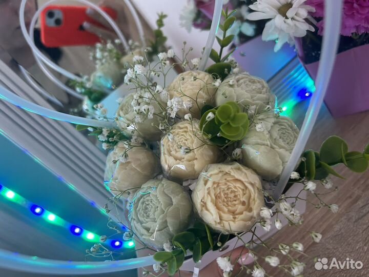 Шоколадные цветы. Букеты из шоколада