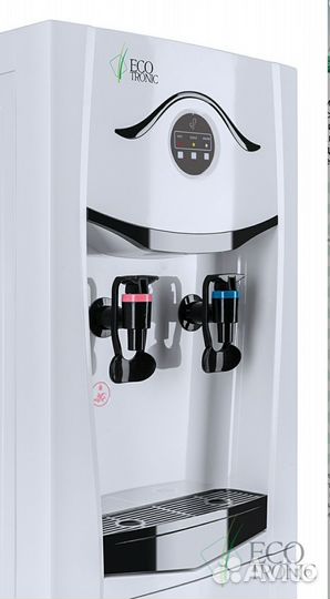 Кулер Ecotronic K21-LF white-black с холодильником