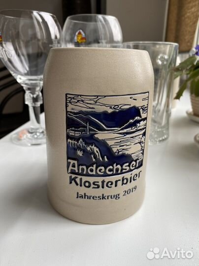 Пивная кружка керамика