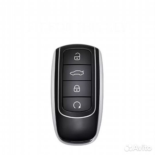 Чехол на ключ Chery Tiggo 7 и 8 Pro Max, Omoda, Jaecoo TPU Silver