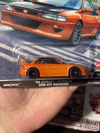 Hot Wheels '98 Subaru Impreza 22B STi
