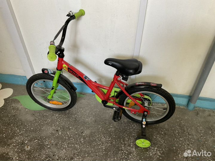 Детский велосипед Novatrack Strike, колеса 16