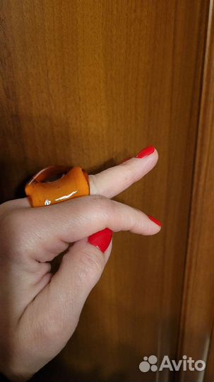 Муранское стекло (кольцо и пуссеты)