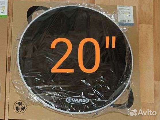 Пластик для бочки Evans Resonant 20