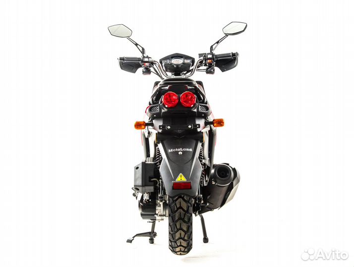 Скутер Motoland BWS 150 куб. красный