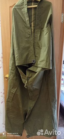 Плащ палатка армейская СССР