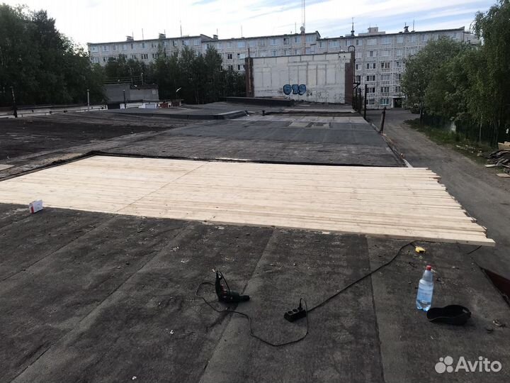 Ремонт кровли гаражей
