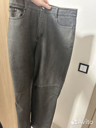 Кожаные джинсы lime m