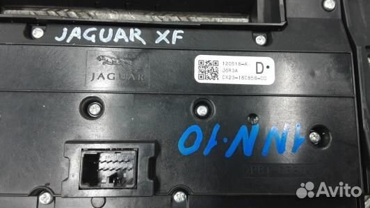 Блок управления печки и климат-контроля jaguar XF