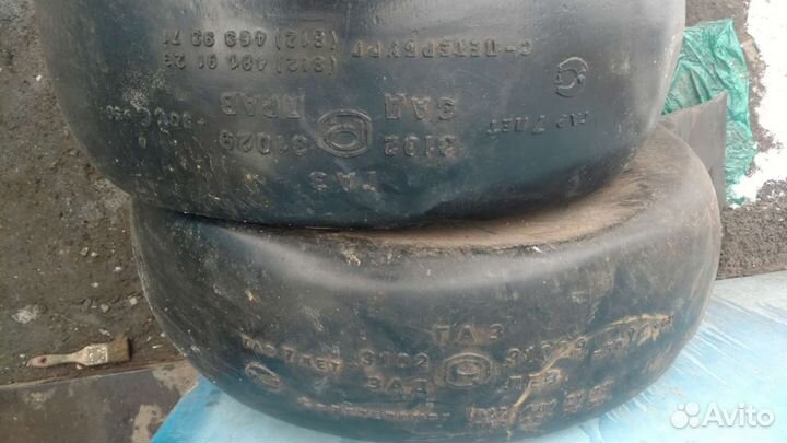 Локер защита арок задних подкрылков газ 31029